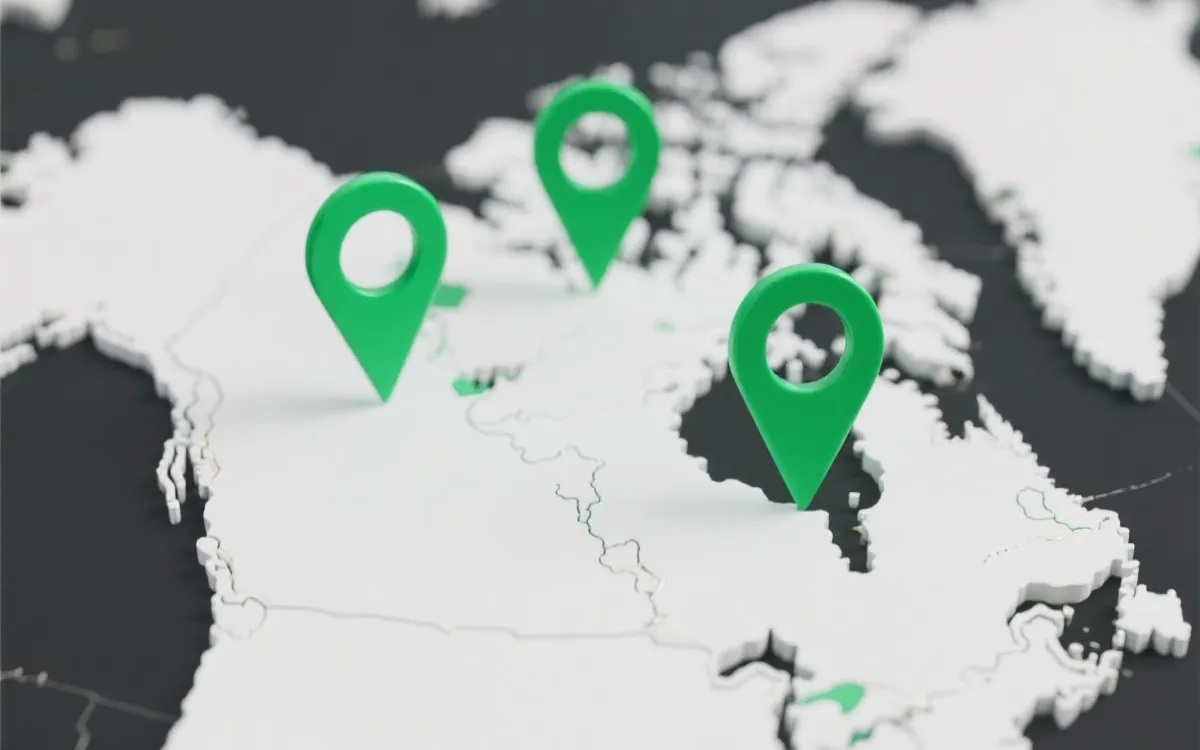 主辦城市分佈示意圖